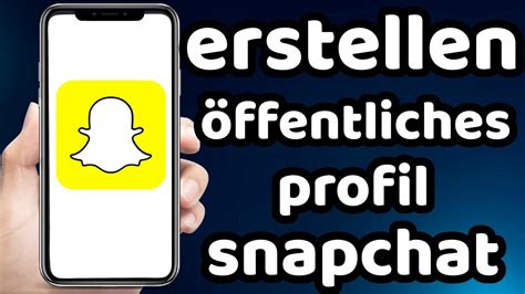 snap öffentliches profil|Verwalte dein öffentliches Profil